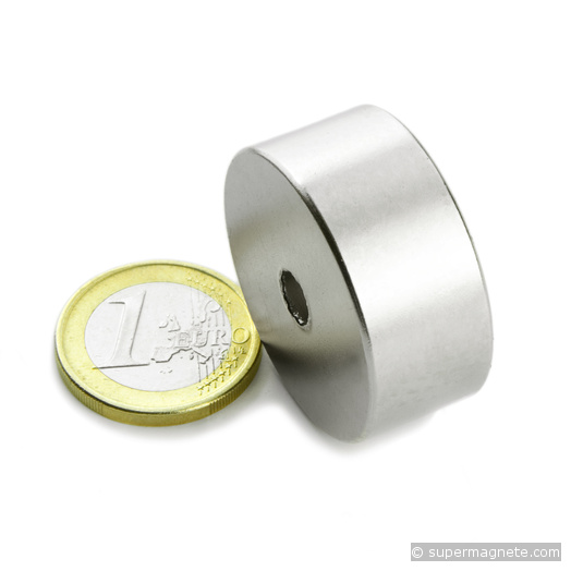 Magnet, ring 34x15mm hål 6mm