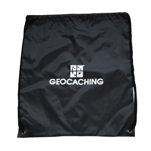 Geocaching Logo SWAG Bag - Black