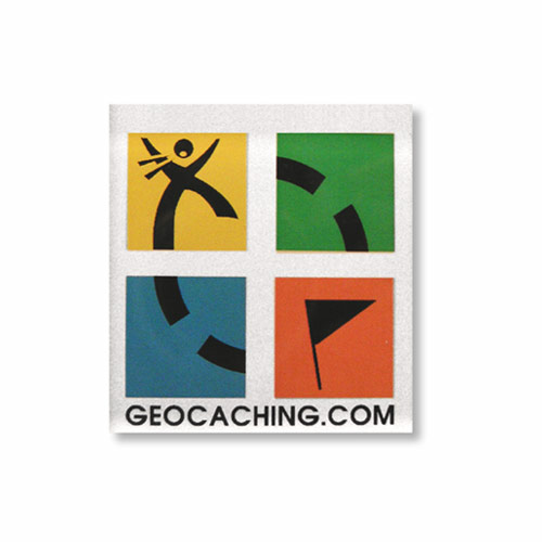 Geocaching.com, magnet ca 5x5cm