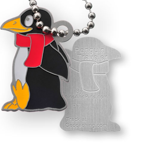 Penguin travel tag