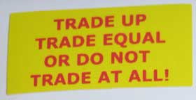 "trade"-etikett, 4-pack